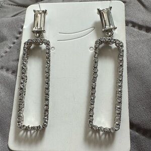 Pretty crystal earrings